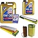 Produktbild QR-PARTS 69336362 Filter Set Inspektionspaket 6 Liter Motoröl Longlife III 5W-30 MANN-FILTER Motoröl Longlife III 5W-30 Innenraumfilter Luftfilter Ölfilter
