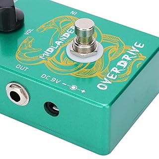 Pédale d’Overdrive, Pédale d’effet de guitare Effet de surcharge souple Pratique pour les guitaristes pour les mélomanes - Les Beatles, Paul McCartney, John Lennon, RIngo Starr, George Harrison Pédale d'Overdrive, Pédale d'effet de guitare Effet de surcharge souple Pratique pour les guitaristes pour les mélomanes – Image 2