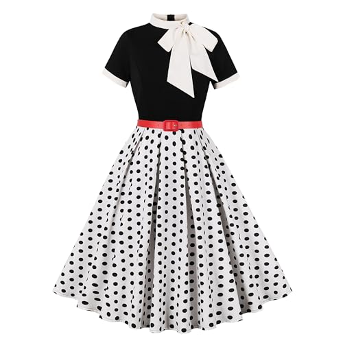 Robe cocktail vintage années 1950 pour silhouette sublimée