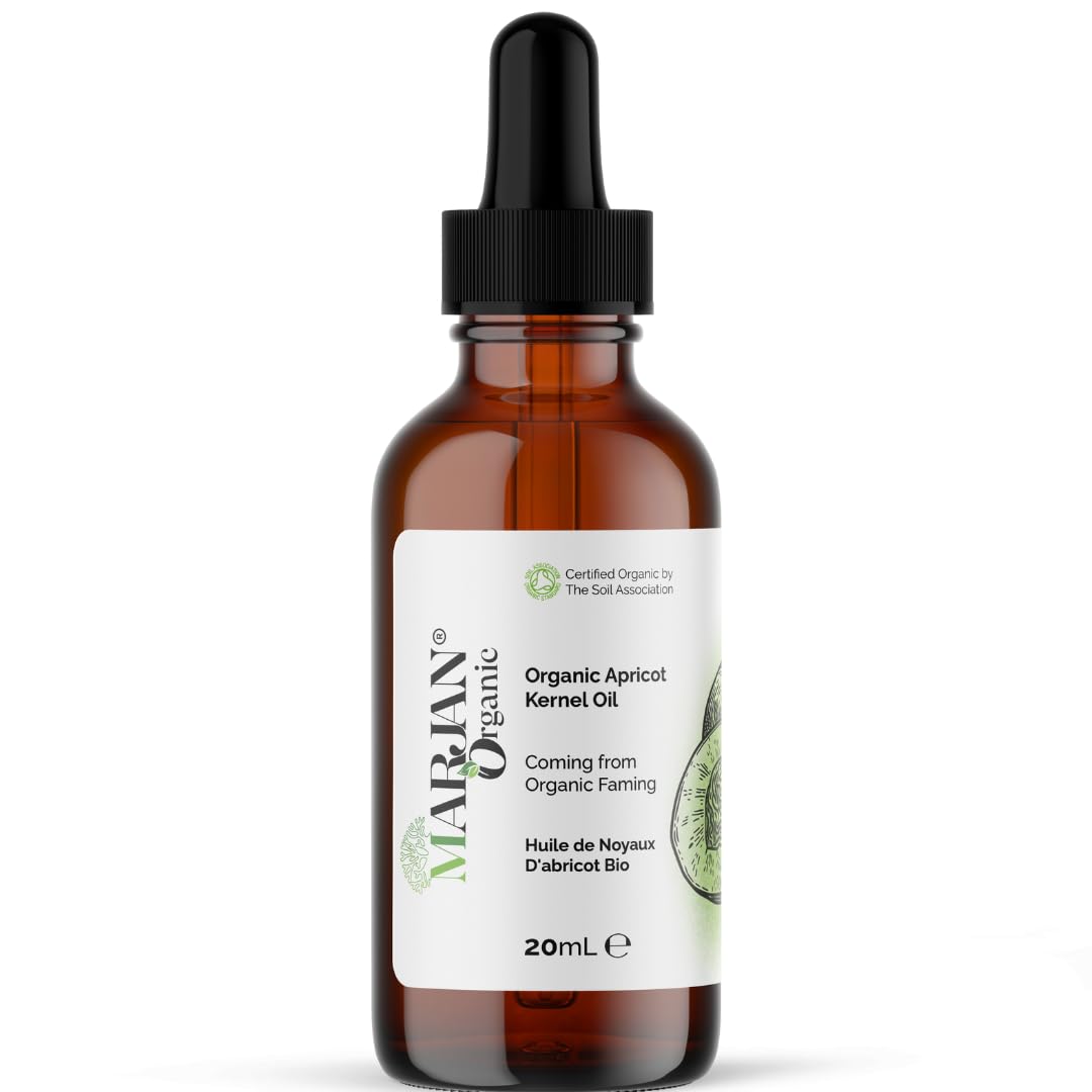 Sponsored Ad – Apricot Kernel Oil 20ml - Certified - 100% Pure Cold Pressed - Extra Virgin - Massage Anti-aging - For Face, Skin, Body, Hair Growth & Nails