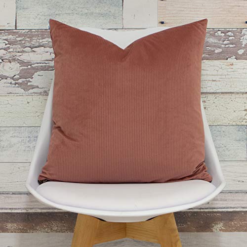 Furn Aurora Cushion Cover-Polyester-Rock Rose-45 x 45cm (18" x 18" inches), 45x45cm, 46 x 46 cm (Pack of 1) - Image 4