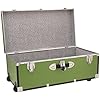 Seward Explorer Trunk with Wheels & Lock, Olive Grove, 30-Inch