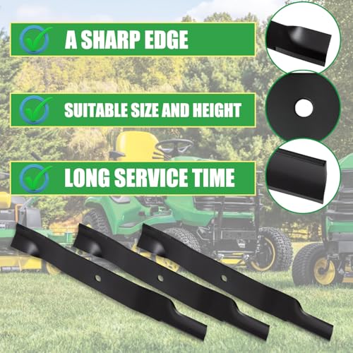 RANSOTO Lawn Mower Blades - Blade Features