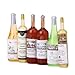 6Pcs Colorful Wine Bottles Dollhouse Miniature 1:12 Scale