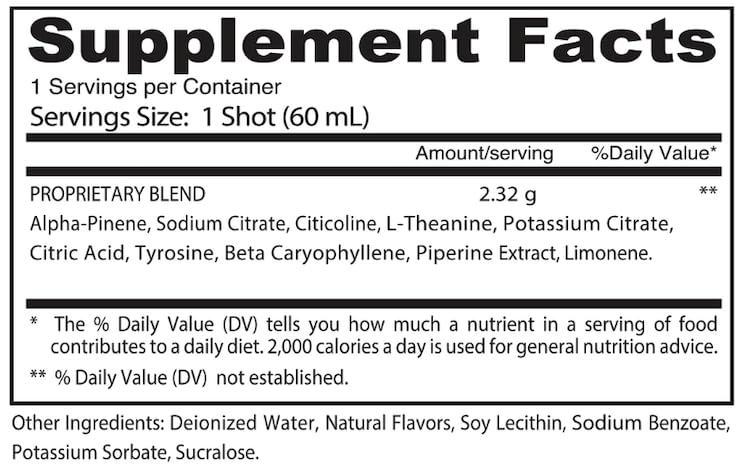High-Not Orange Flavor Recovery Shot - Regular Strength | Rapid Relief for Intense THC Marijuana Effects