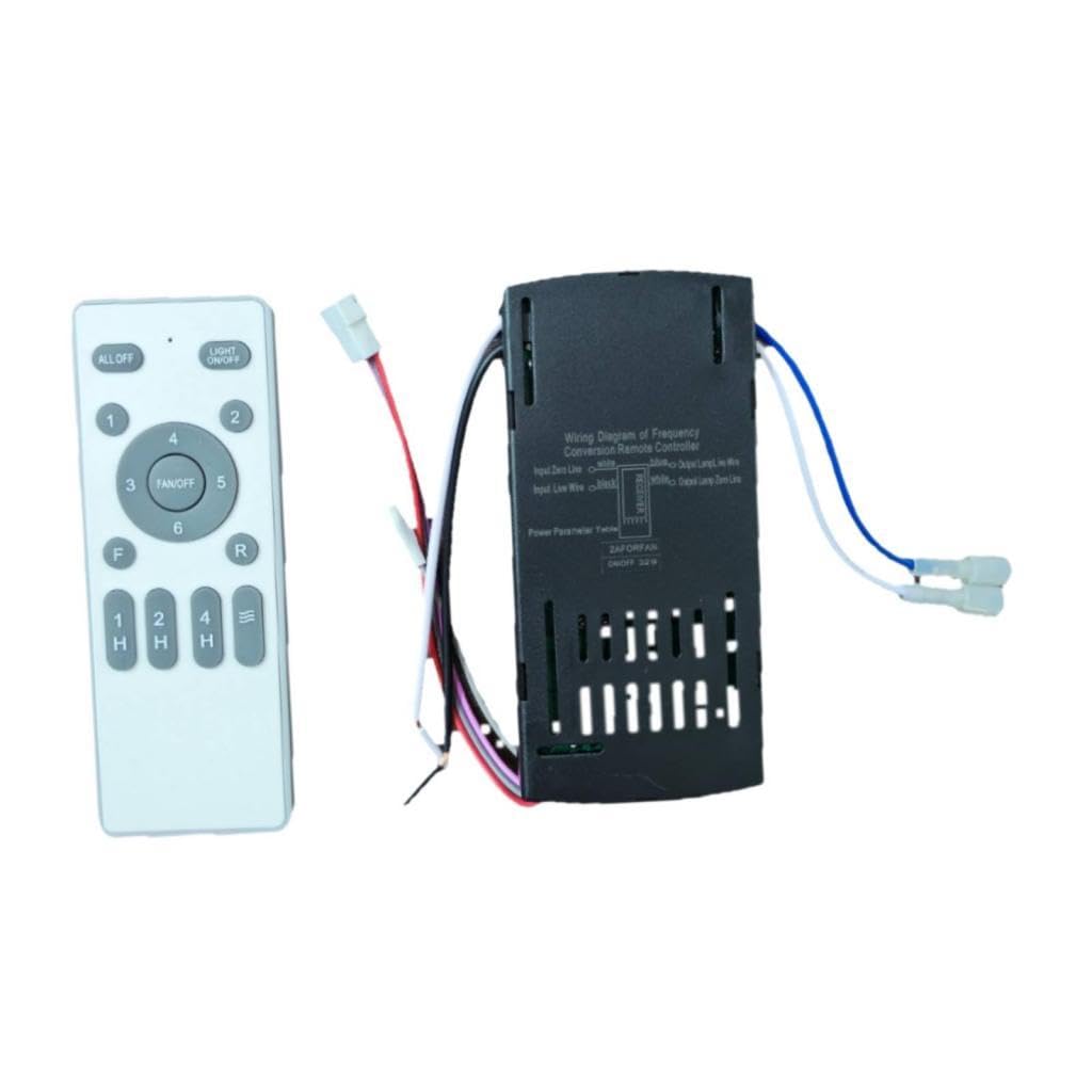 Kit de control remoto y receptor para ventilador de techo, controlador, interruptor y receptor para el hogar.