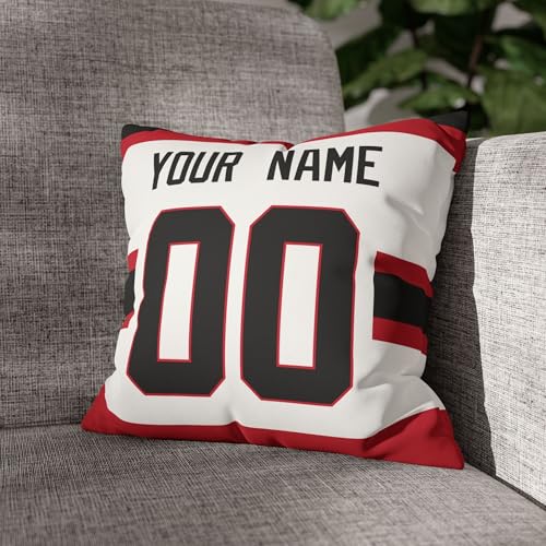 Image of ANTKING Throw Pillow 2 Packs Personalized Custom Any Name Number for Men Women Boy Gifts