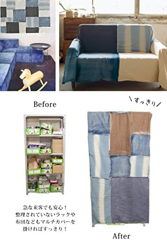 Amazon Denim Multi Cover デニムマルチカバー 西海岸 サーフ系 Mサイズ Vento 1 ソファカバー マルチカバー オンライン通販