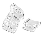 コックリング 包茎リング兼用 昼夜両用 高通気性 男性用アダルトグッズ [アダルト] [2 点セット透明色]