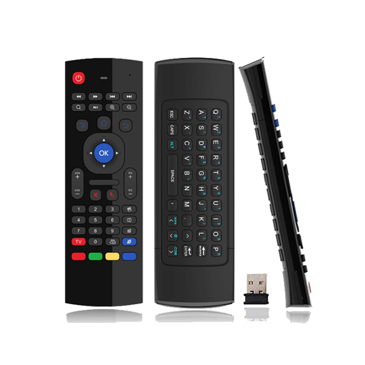Royalcool Air Fly Mouse Universal Smart Remote With Keyboard And ...