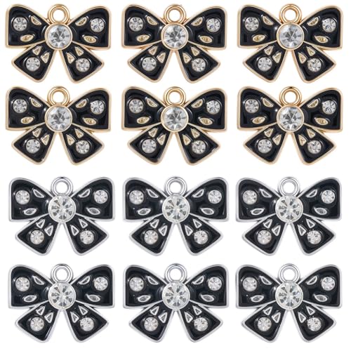 Alliage noir argent or pour pendentifs de colliers raffinés