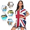 GuoChe Flag of Saint Helena Womens Swimsuit Cover Ups Dress Beach Coverups for SwimwearFlag of Saint Helena #3