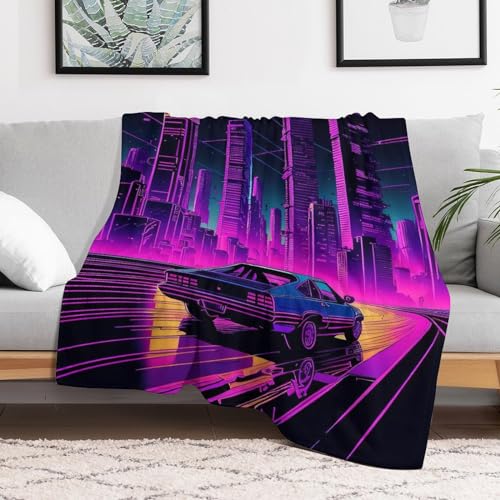 Couverture voiture de sport pour voyage et home office en flannel - 3