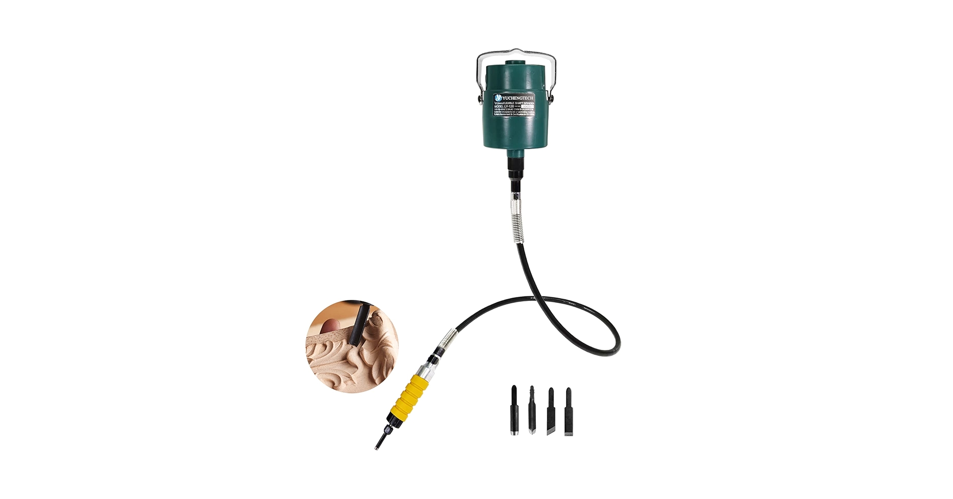 Electric Wood Chisel Hanging Mill Grinding Woodworking