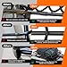 Carforu Roof Rack Basket 51″ X 36″ X 5″ Universal Rooftop Cargo Basket, 250LB Heavy Duty Cargo Basket Car Roof Basket for SUV, Truck, Cargo Net with Attachment Hooks, 2pcs Ratchet Straps
