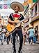 Funny World Men's Mexican Mariachi Costume T-Shirts, XX-Large, Black
