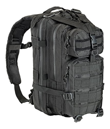Made in 1000 Denier Nylon, this back pack is designed for small loads. The out-shell is covered by MOLLE straps and so, it can offer you the versatility that you ask for. It has a transportation handles on the top and it can be use for emergency and rescue evacuation. It has a molded back, shoulder straps with D-Rings and lumbar support belt for best comfort and transpiration. All the pack is adjustable with Nylon straps and fastex buckles. The main pocket can be completely open with silenced two way zips and the internal compartment has a pocket for bladder containment. Two other pockets are put on the outside of the main pocket and inside of it there are many compartments and pockets. All the pack is compressed by Nylon straps with buckles. The top has three holes for radio antennas, cables or hydro tubes. Color: Vegetato Italiano , OD Green , Black , Tan NUC codes: Color: Vegetato Italiano - 8465.15.00.09414 Color: Black - 8465.15.20.61094