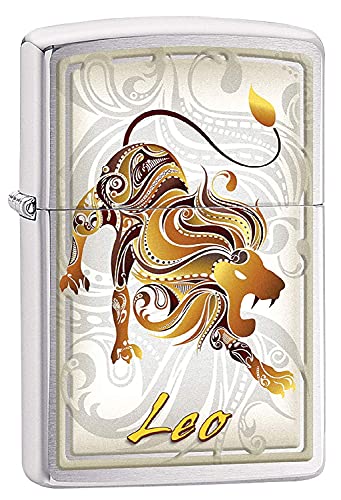 Encendedor Zippo Signos Zodiacales Leo miniatura 1