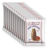 SMACKIN' Athlete Bundle - Jumbo Roasted Sunflower Seeds, No Salty Burn, American Made, Easy Pour & Seal - Pete Crow-Armstrong Deep Dish Pizza, 4oz bags (12 Bags)