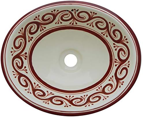 Talavera Bathroom Mexican Ceramic Hand Painted Sink M67