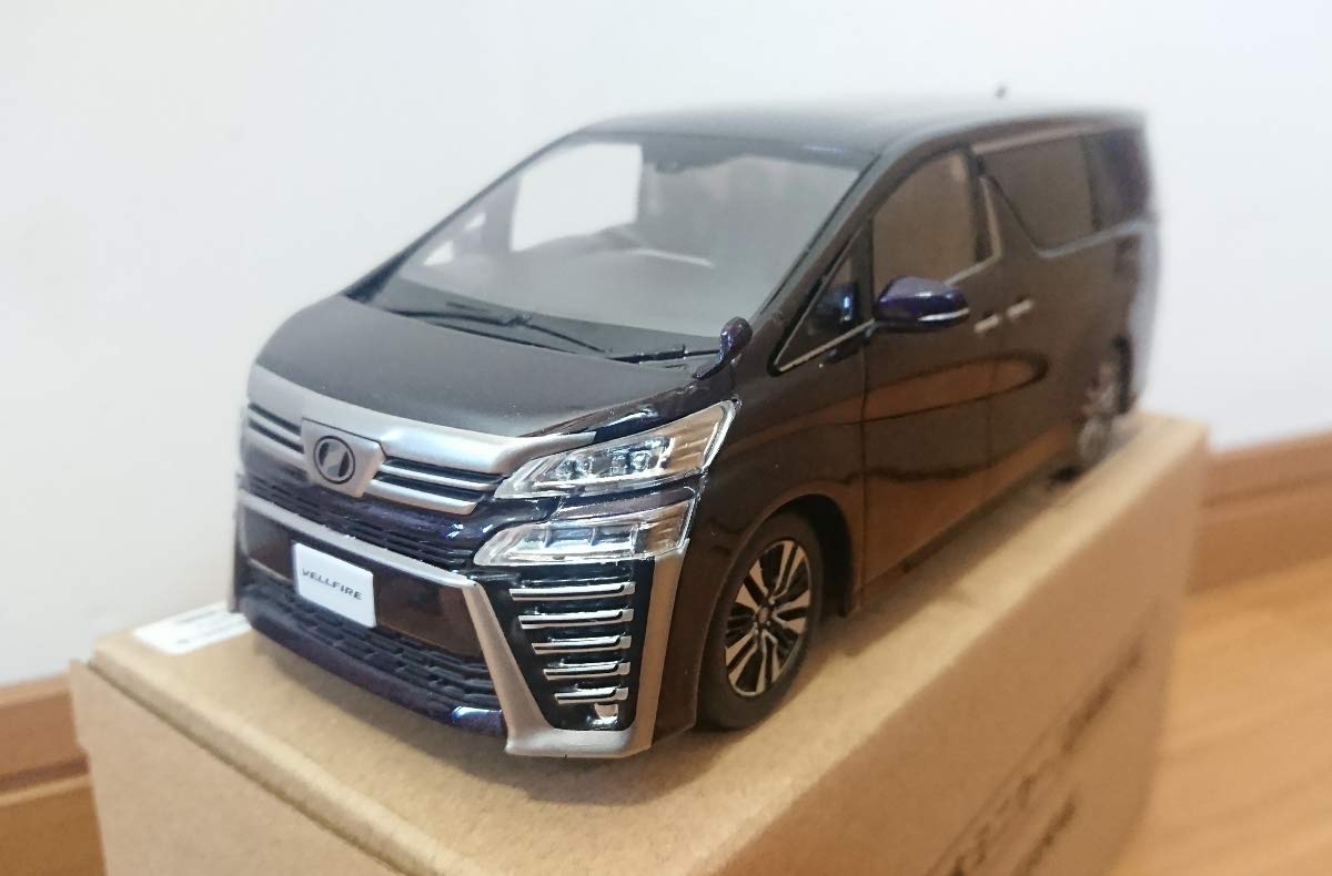 ヴェルファイア 1/30 スパークリングブラック パールクリスタルシャイン トヨタ ヴェルファイアZ”G EDITION”外観（スパークリングブラック