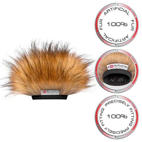 Bonnette ZOOM H6essential Gutmann anti-bruit de vent avec doublure FOX