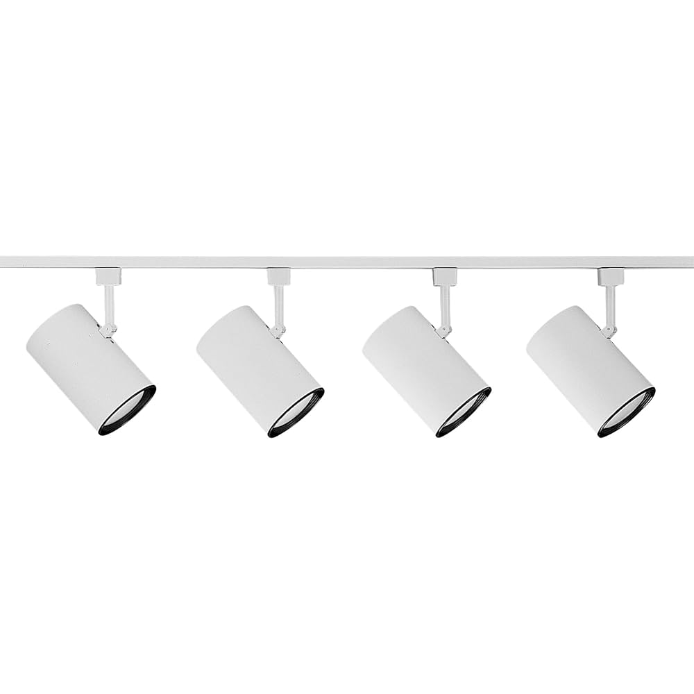 Amazon.com: NICOR Lighting 4 Ft. White 4-Light Linear Track