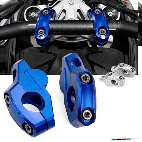 Kit de rehausseurs guidon R1300GS éliminant la fatigue des bras sur longue distance