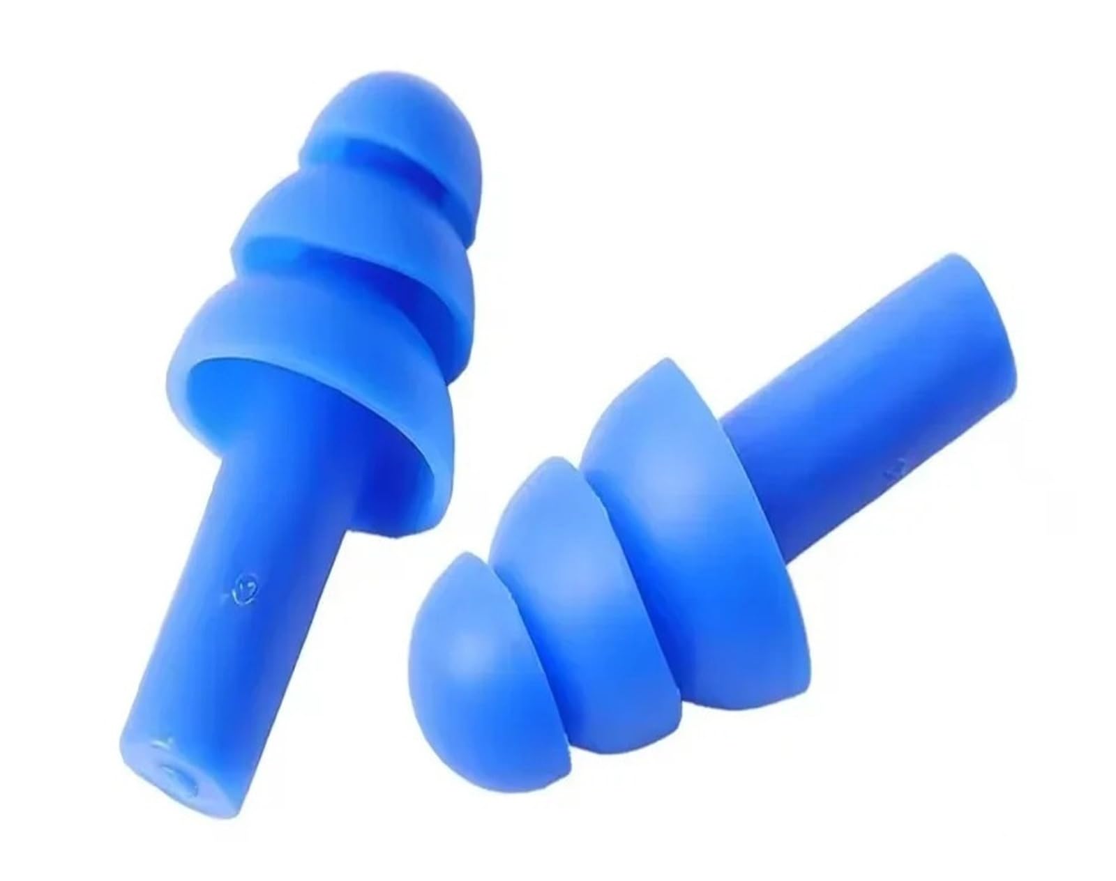 Tappi per le orecchie in silicone impermeabili, cancellazione del rumore, per dormire, nuoto, riutilizzabili (25 paia (50 pezzi)