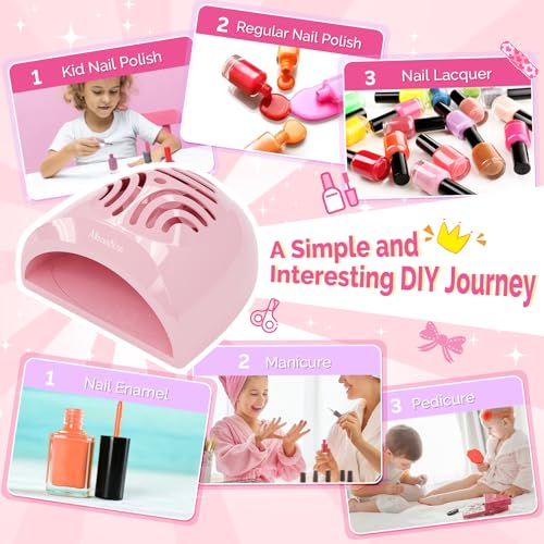 Image of MelodySusie Portable Kids Nail Dryer for Water Based Regular Nail Polish