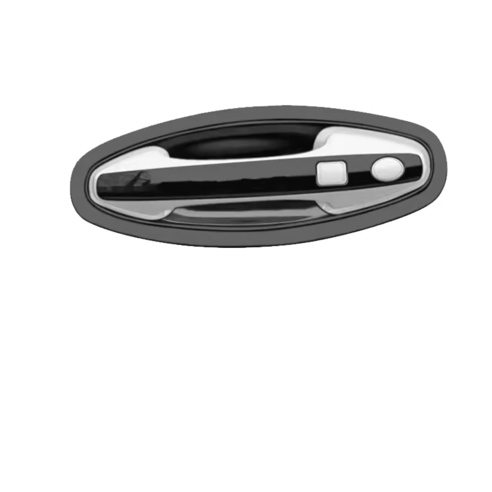 Cqrbne Titanium Black For Haval For Jolion 2021 2022 2023 2024 2025 Door Bowl Handle Protective Sticker Wear-Resistant Stainless Steel Car Exterior Door Handle(Titanium Black)