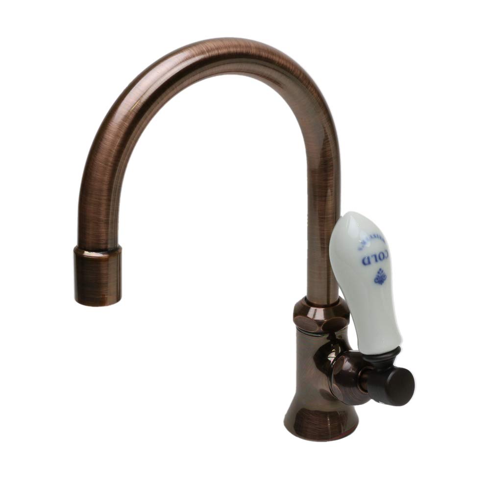 Amazon | PIVOT（ピヴォ） スワン立水栓ブロンズ（レバーハンドル