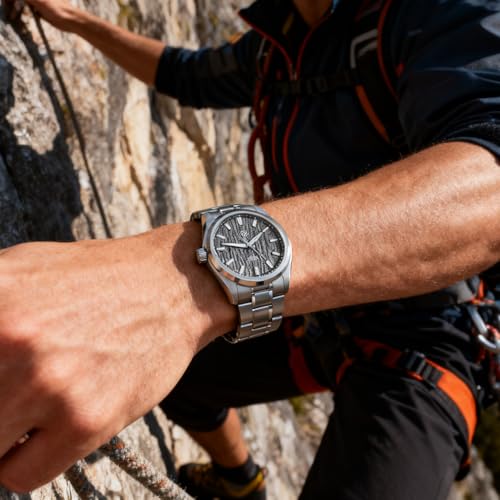 Image of watchdives WD0003C Elementum Original Design Men Watch VH31 Sweep Second Quartz Watch 36mm Sapphire Crystal Luxury Wristwatch 100m Waterproof Stainless Steel