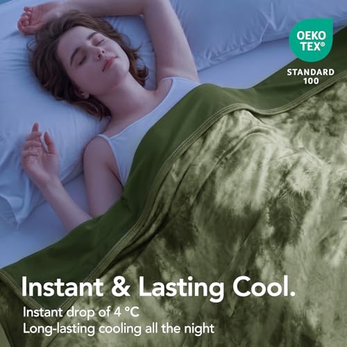 Topcee Cooling Blanket Queen Size 90"x90" for Hot Sleepers — view 2