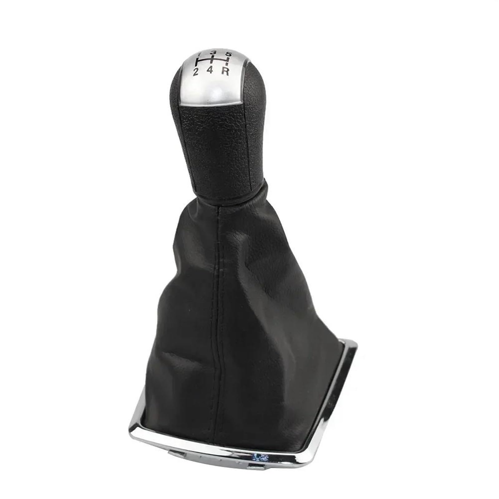 FSOZDBBPL Automotive Parts Car Gear Shift Knob Lever Gaitor Shifter Boot Cover Case for Ford for Focus 2 for Mondeo MK2 2005-2008(White)