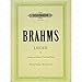 Produktbild LIEDER 1 - arrangiert für Gesang - Mittlere Stimme (mezzo/Medium Voice) - Klavier [Noten/Sheetmusic] Komponist : BRAHMS JOHANNES
