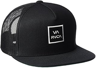 RVCA Boy's Va All The Way Trucker Hat Black One Size