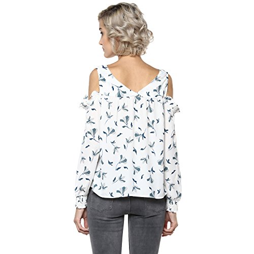 Image of Harpa V-Neck Printed Tops