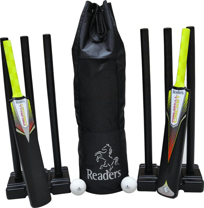 Kookaburra Hat Wind Ball Cricket Set-Medium Ensemble Jeunesse Unisexe, Noir, M