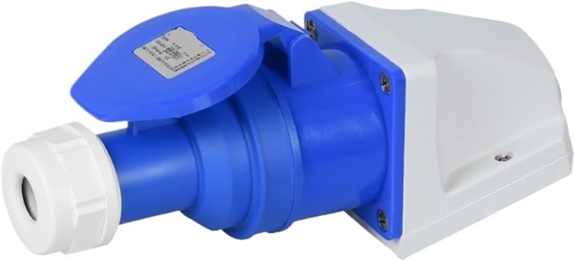 Aviation male and female docking 3-core three-phase power 16A(16A connector set)