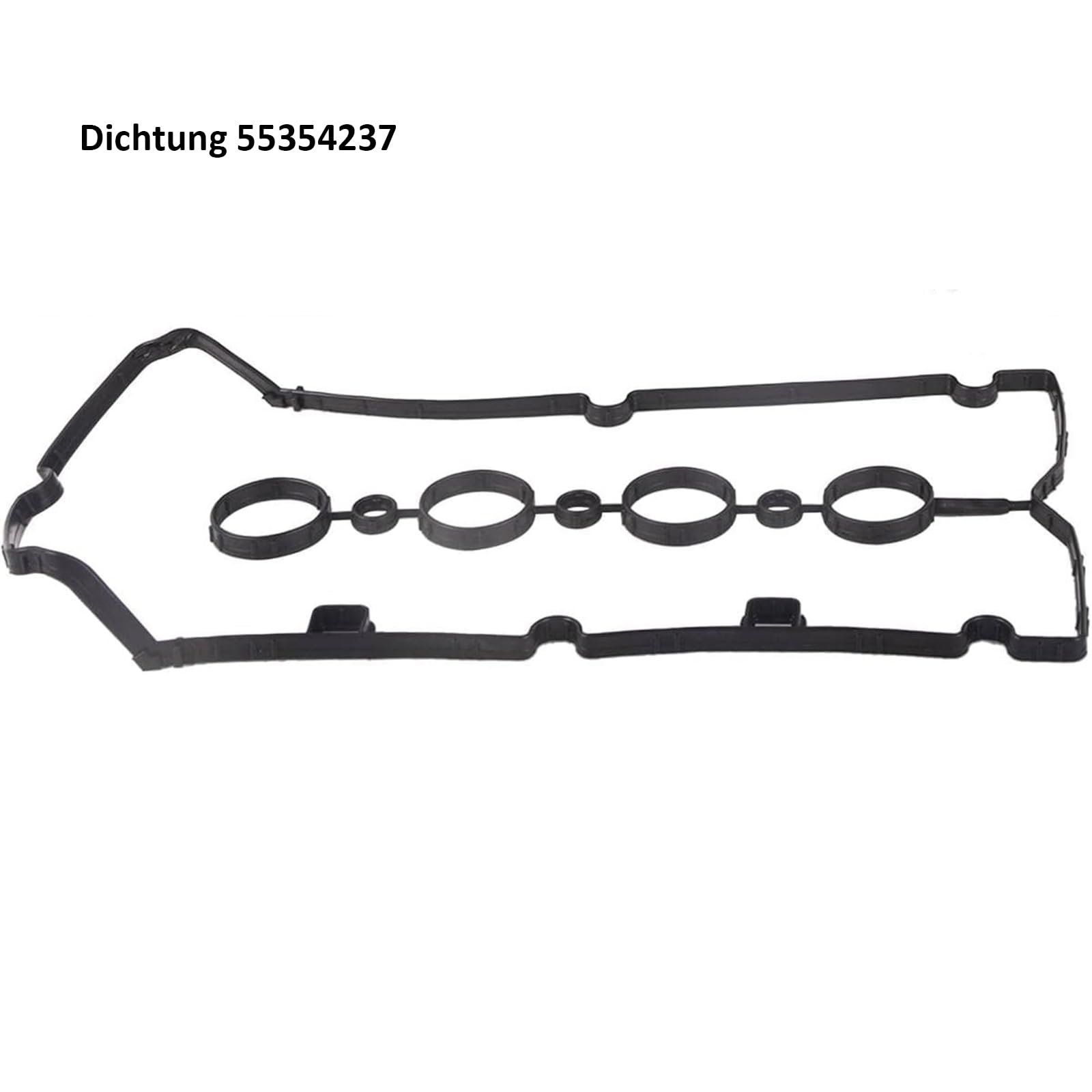 Hajus 1031001001 Ventildeckel mit Ventildeckeldichtung Öldeckel für Chevrolet Cruze Opel Astra H J Corsa D Insignia A Vectra C Zafira B Meriva Mokka/Mokka X 1.6 1.8 55564395 55558673 55558118