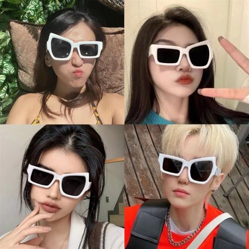 Funny Sunglasses Men Women Dance Party Funny Eyebrow Raising Irregular Personality Sun Glasses Male Eyewear UV4003