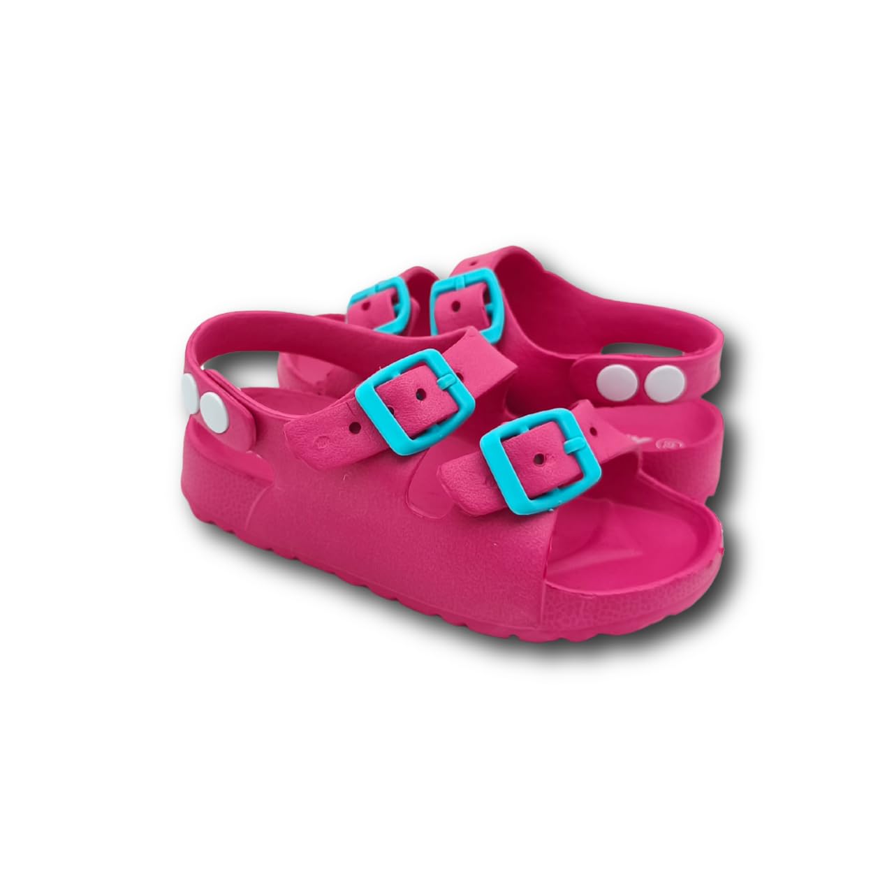 Amix Sandali Bambino Bambina in Gomma, Ciabatte Bimbo Estive da Mare, Piscina, Casa e Spiaggia, Sandaletti Bimba - 3