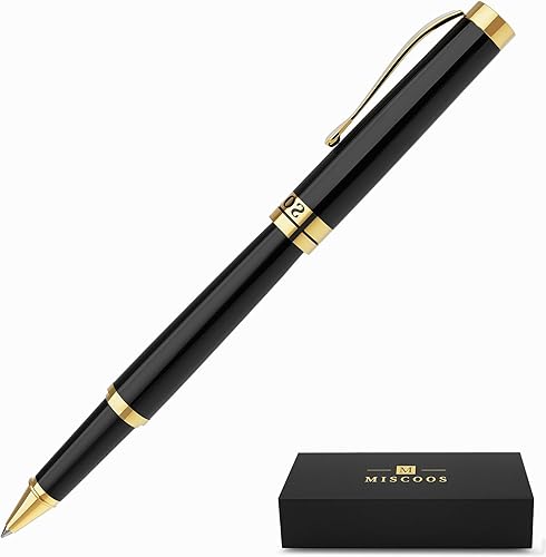Miniatura 3 de Bolígrafos de lujo de punta redonda de escritura suave Miscoos Nice para hombres y mujeres, juego de bolígrafos de regalo para oficina ejecutiva,