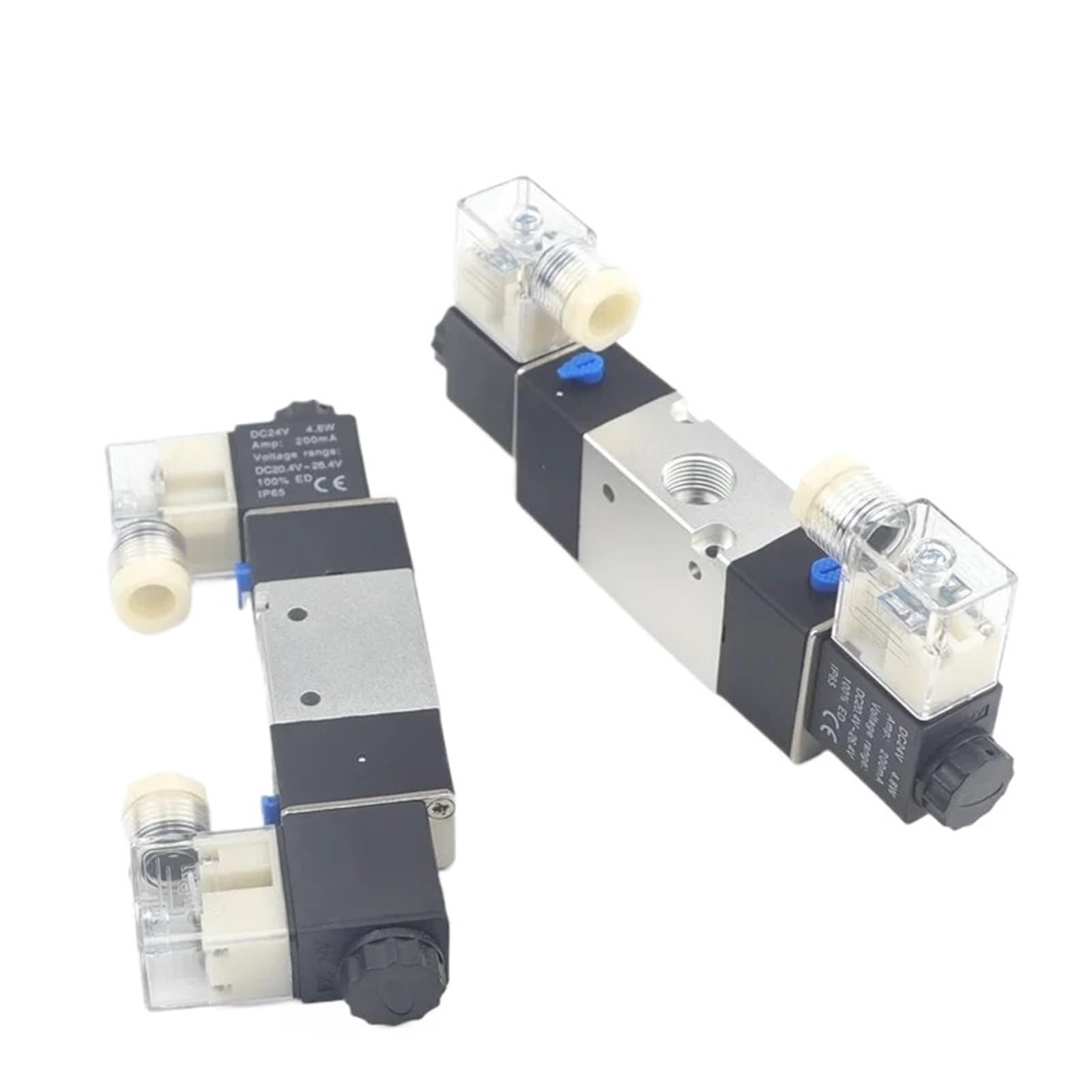 Zkpelbqix 3V420-15 1Pc Umatic Double Coil Control 3V120 3V220 3V320 3V420-06/08/10/15(,24V)