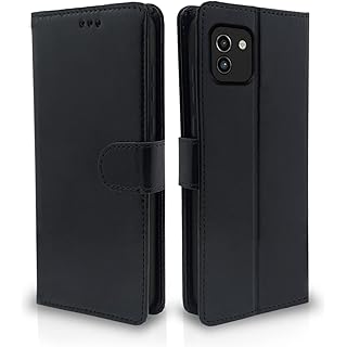 Pikkme Galaxy A03 Flip Wallet Case - Black