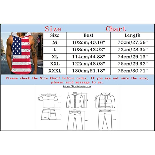 Qyixtt Men's Hooded Tank Tops Usa Patriotic American Flag Muscle Cut Off T Shirt Sleeveless Gym Training Hoodies Workout Dry(Hot Pink,Large) #TOP2
