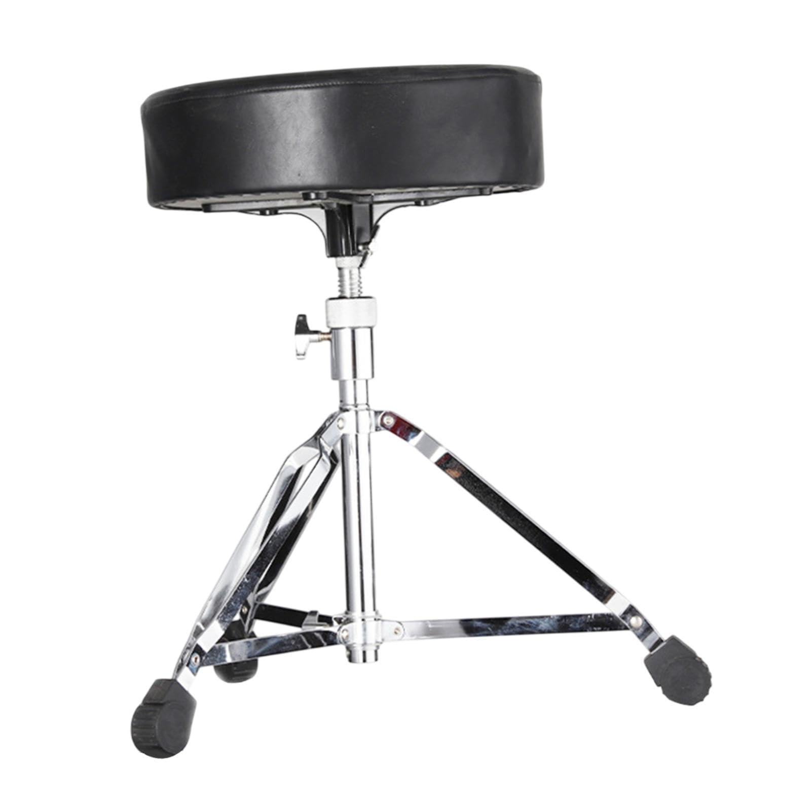 Asiento Portátil para Batería, Resistente Y Acolchado en PU, Ajustable.