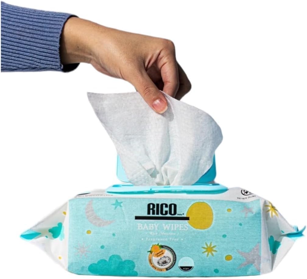 Amazon.co.jp: リコ おしりふき RICO コストコ お尻拭き 100枚×9個 900