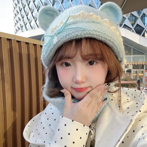 Gorro con orejas de oso ideal como regalo de Navidad y San Valentín 6